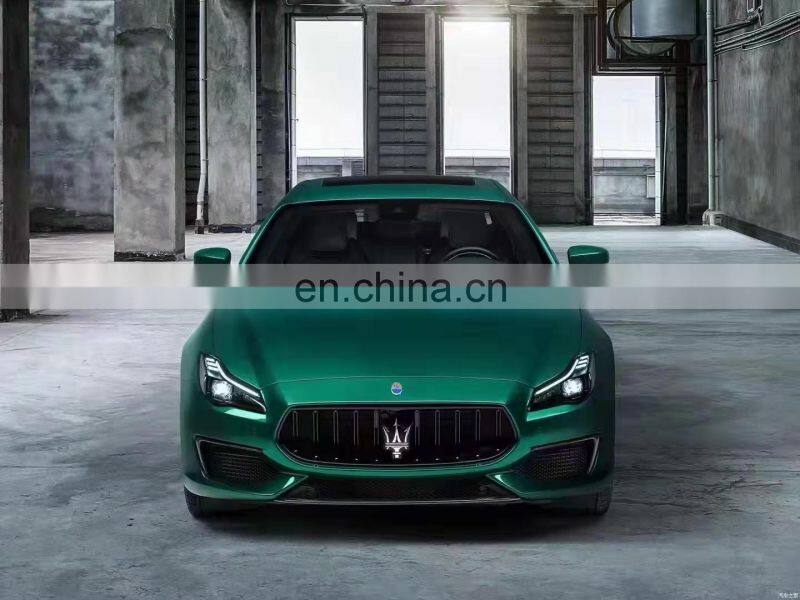 Runde Car Modification PP Material For Maserati Quattroporte UpgradeTrobo Style Body Kit Front Bumper Rear Bumper Side Skirt