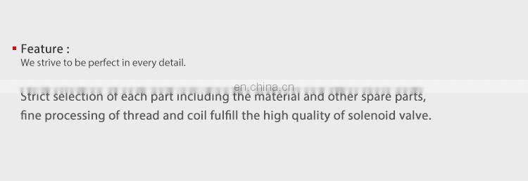 SNS 3V1 Series DC24V normal closed hydraulic pneumatic 2 position 3 way control solenoid valve