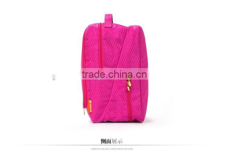 Wholesale Three Layer Large Capacity Waterproof Ladies Shoes Storage Bag for Travel or Trip