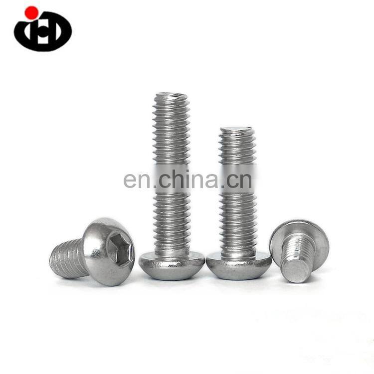 High quality hexagonal round head screws stainless steel round head screws