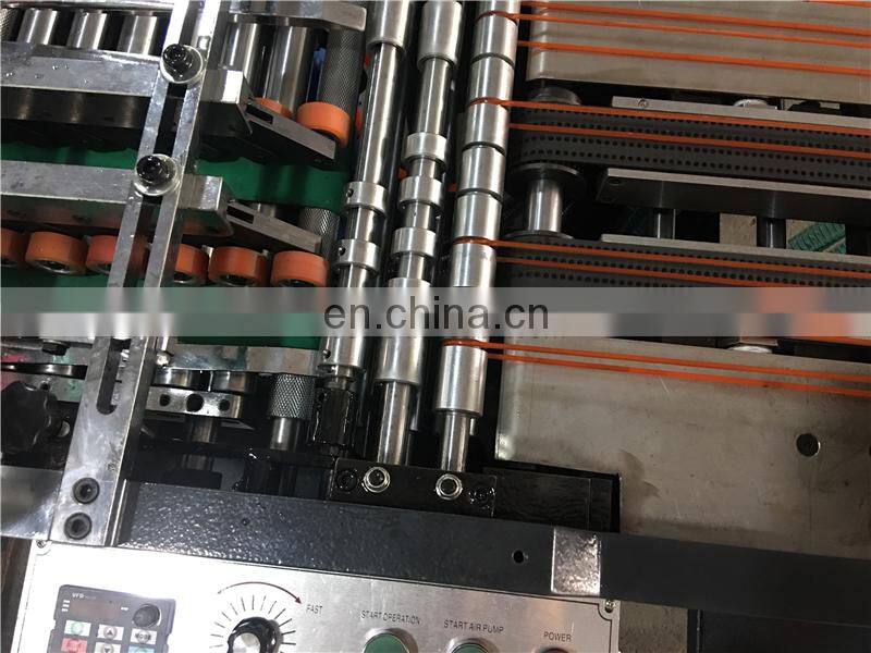 ZF250S Automatic europe Russia Ukraine romania seed paper bag folding and gluing machine with euro hanging hole