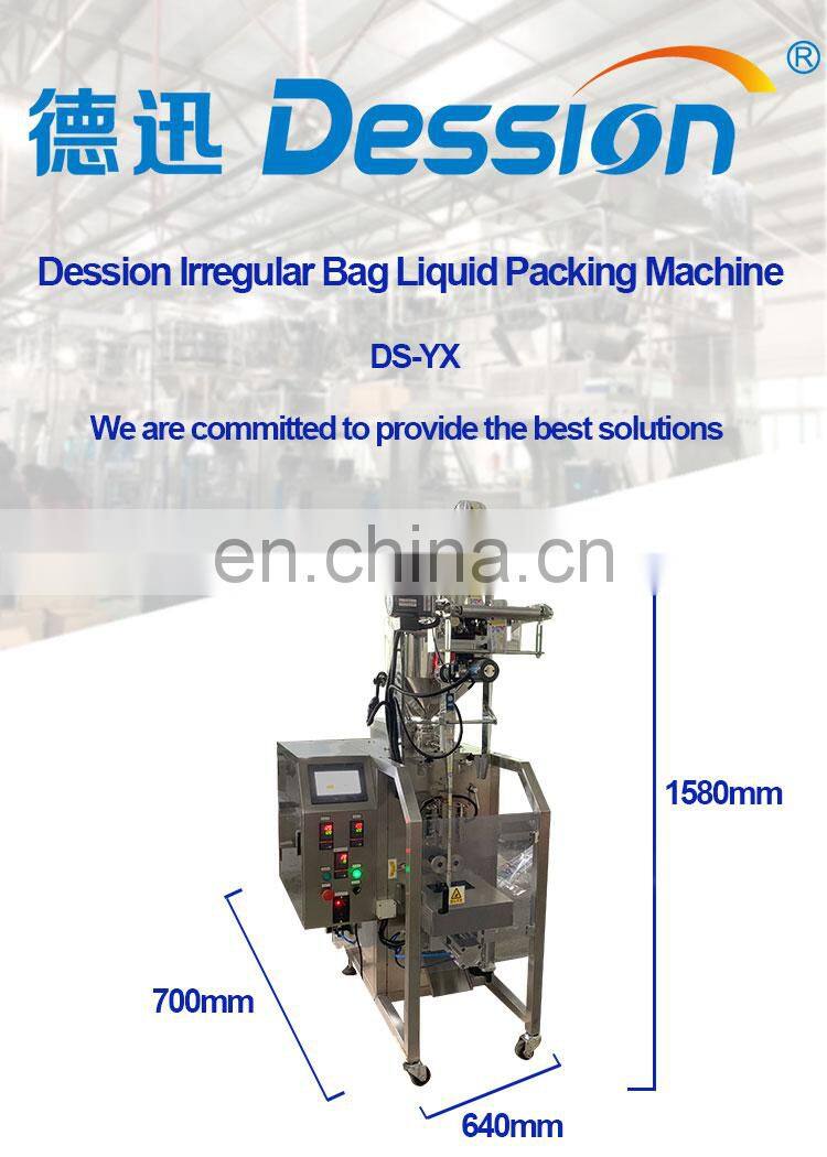 Dession automatic Liquid Honey Gel Juice Jelly Filling Packing Machine