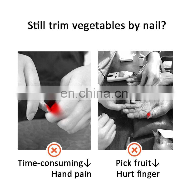 Finger Protector Silicone Thumb Knife Protector Gears Cutting Vegetable Harvesting Knife Pinching Plant Blade Scissors Gloves