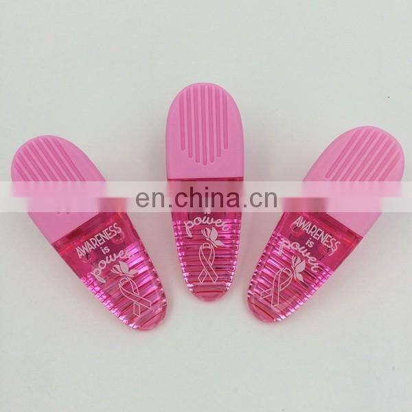 Promotional Wholesale Plastic Magnetic Paper Clip Holder with Custom Logo