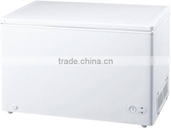 100L-420L tope open color chest freezer for ice cream