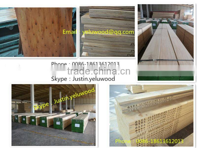 china wbp glue lvl plywood for outdoor