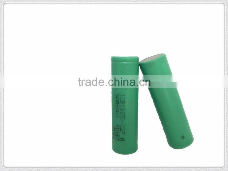 Original & Reasonable Price li-ion battery for samsung icr18650-22F 3.7v 2200mah scooter battery