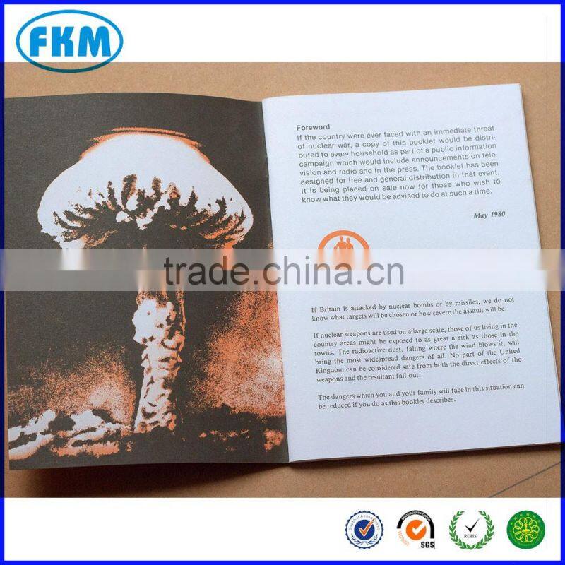 factory directly sale A3 A4 A5 A6 booklet printing in China