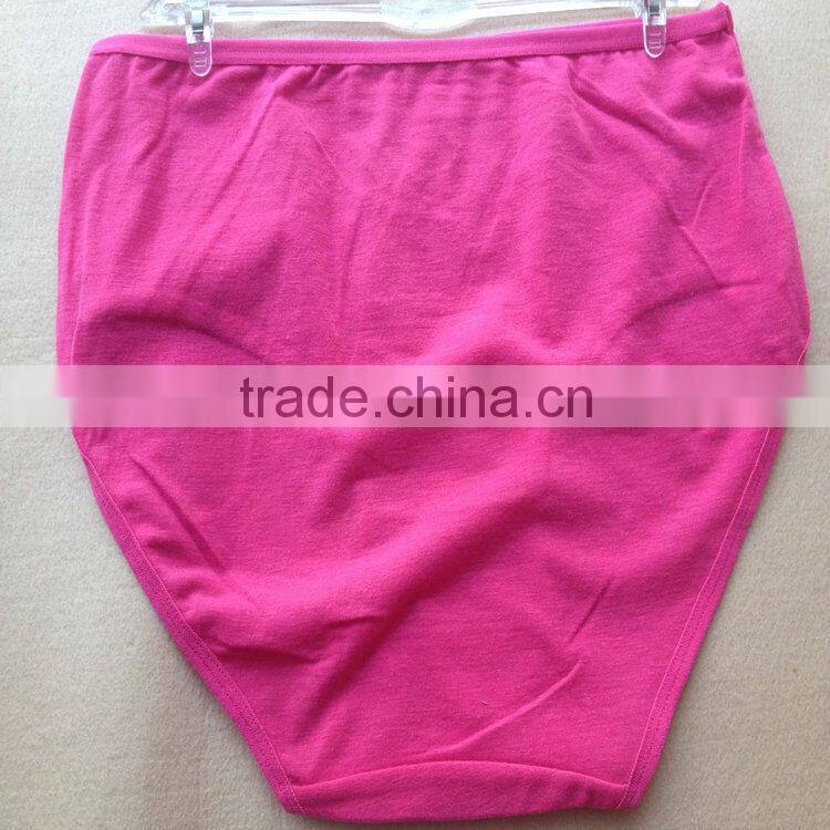 0.49USD High Quality Mixing Colors Cotton Material Large Size Fat Sexy Ladies Panties/Thongs (jlhnk216)