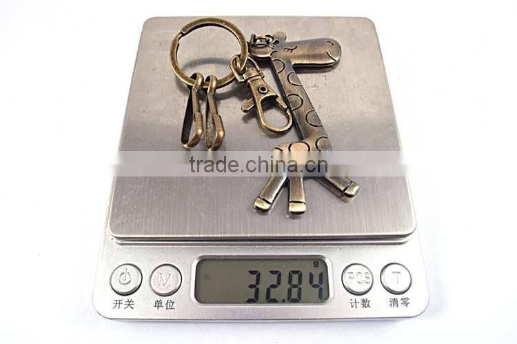 Cheap high quality custom cute animal keychain