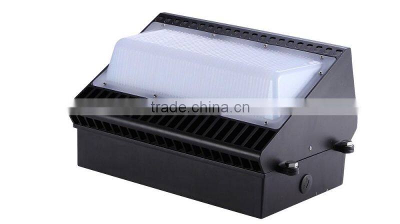 DLC ETC certified 120w led gateway light outdoor wall pack housing