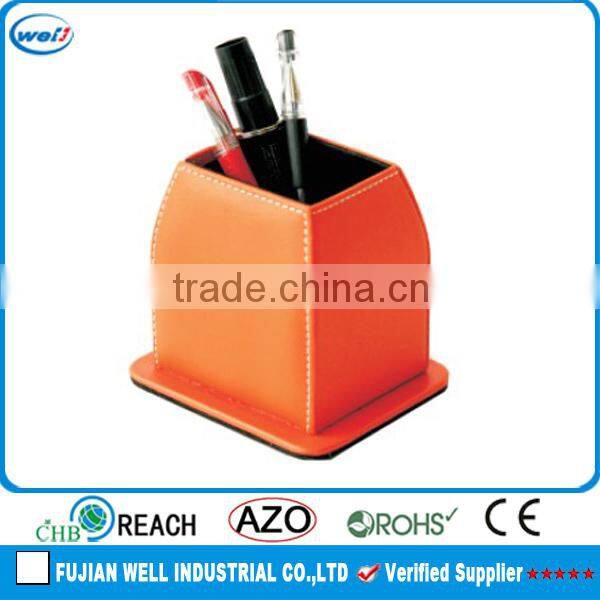 2014 PU leather kids stationery items wholesale