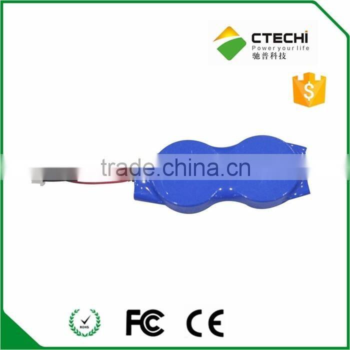 3V lithium coin battery pack for miner positioner CR2477 in parallel 2100mAh