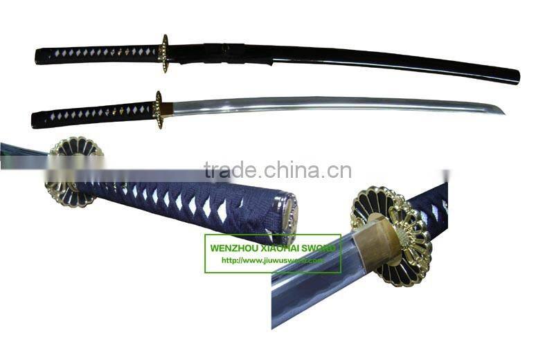 high quality damascus steel high carbon steel dragon handmade katana samurai sword HK065