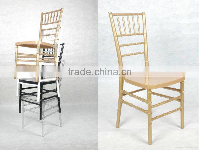 plastic wedding furniture classic design chiavari chair resin chair