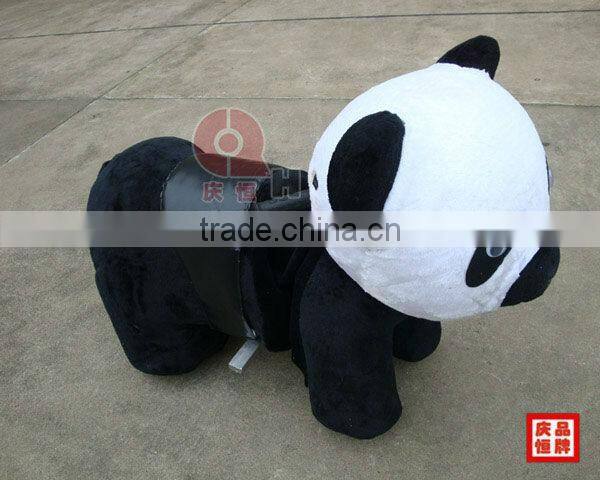 electric panda kiddie ride