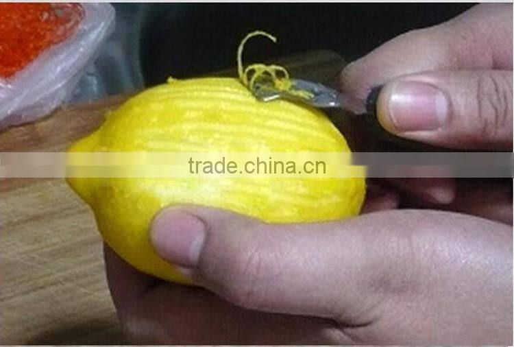 high quality stainless steel lemon zester and grater for kitchen gadget