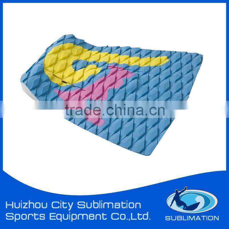 Colorful surfboard Deck Tail pad customized exciting sports Traction Pad