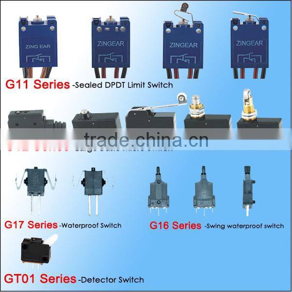 KW12F-8 5A Waterproof Solder Terminal Mini Micro Switch