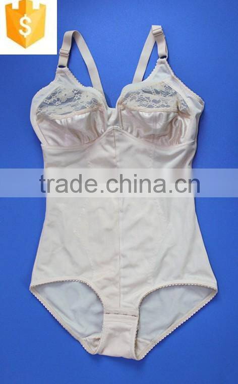 2016 classical front transparent lace shapewear/corset