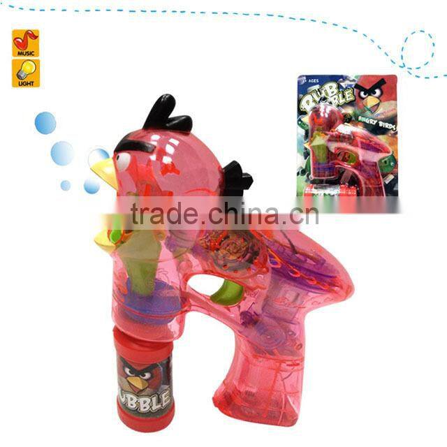 2015 New Style LED Transparent Bubble Gun Toy