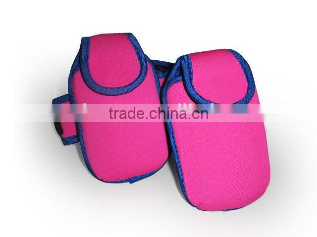 Factory Custom Made Neoprene Arm Band Bag 2015, Custom Neoprene Arm Band Pouch