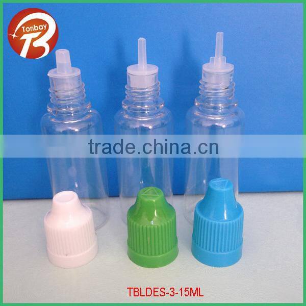 5ml pet empty e cig e juice e cigarette liquid dropper bottles TBLDES-3-5ml
