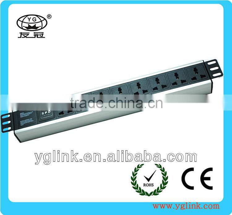 10A 19''Universal type intelligent PDU with indicator light