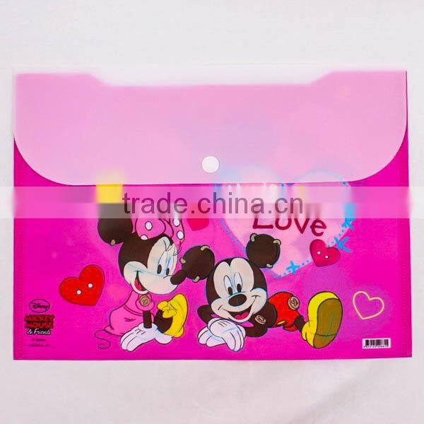 PP file folder/ plastic file folder with flap