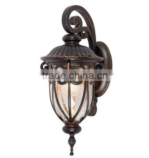 European style outdoor lighting fixtures wall lamp