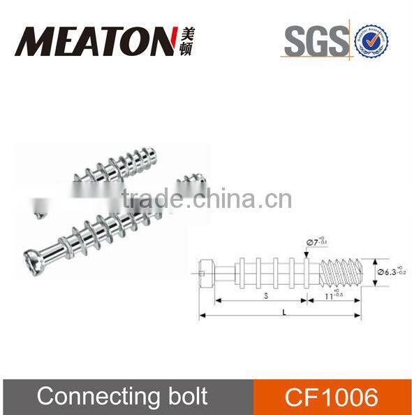 Steel Connecting bolt ,screw dowel