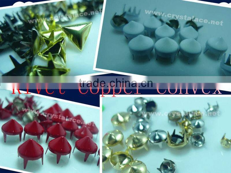 Crystal rivet stone