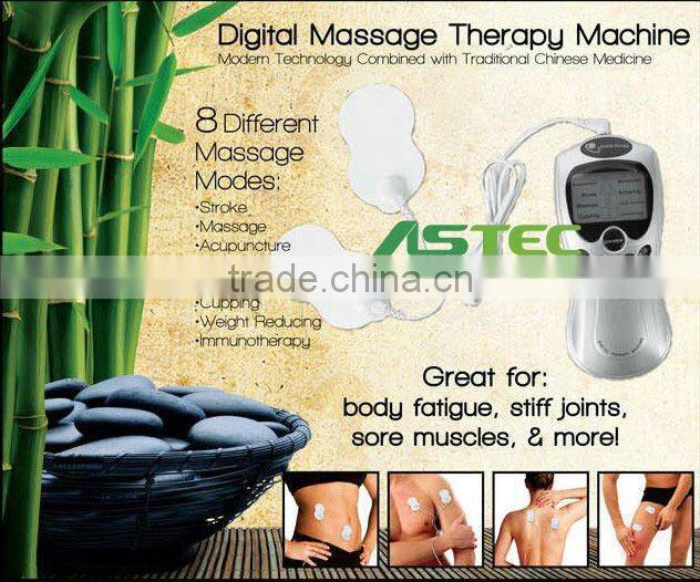 Hand-held pulse therapy massager