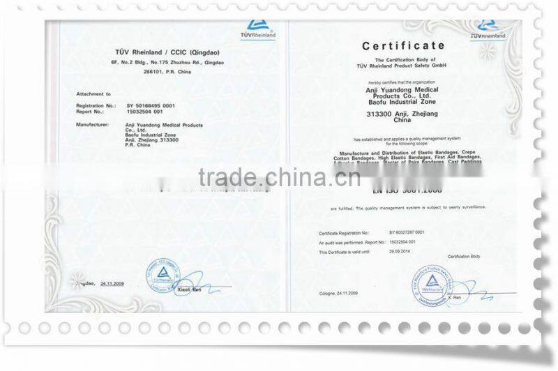 YD50502 vet cohesive Bandage (cotton) ,CE,FDA,ISO