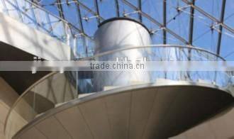 Stainless Steel Material and Stair Railings / Handrails Position