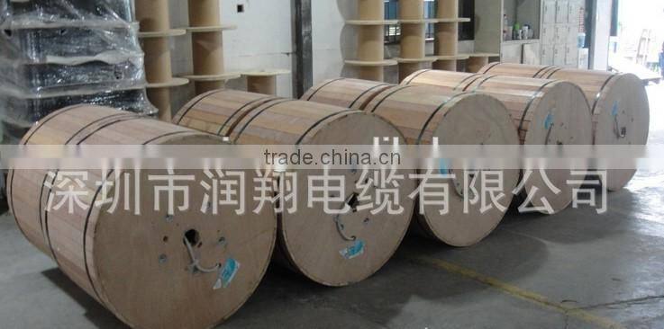 PVC sheat outdoor 72 core armored fiber optical cable
