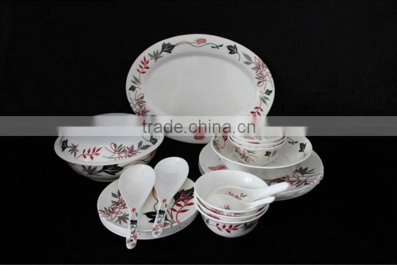 melamine tableware dinner set