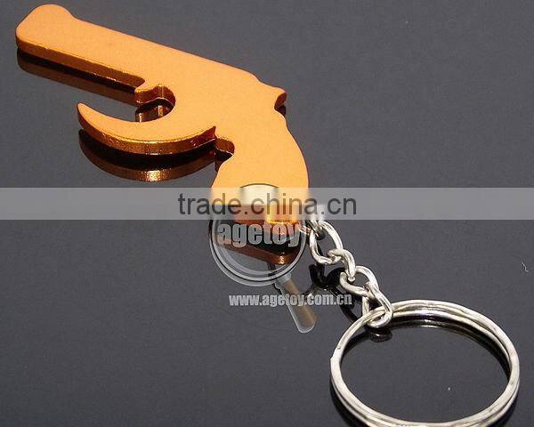 Gun Keychain Bottle Opener