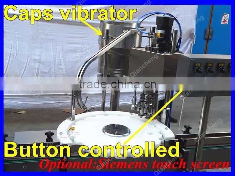 Shanghai supplier automatic sealing machine for bottles,caps capper