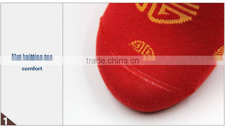 Wholesale Red Custom Women Non Slip Socks