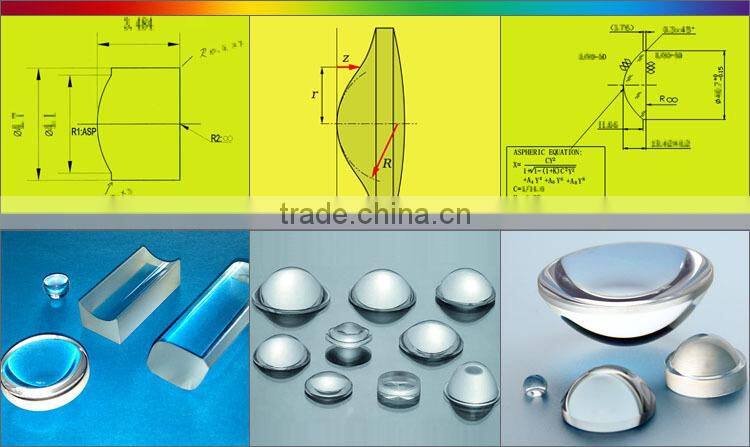 Customized Optical Glass Aspheric Lens