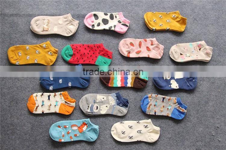 unisex gender ankle socks cute casual socks various type customized couples socks