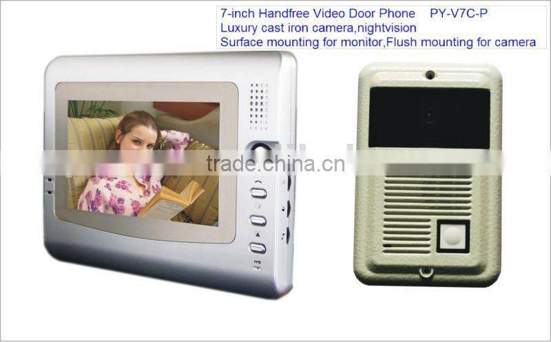 New Arrival High Quality 10"inch apartment video door phone