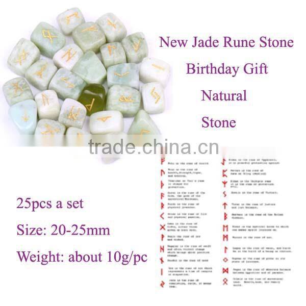 Different crystal tumble stones for healing, meditation and decoration