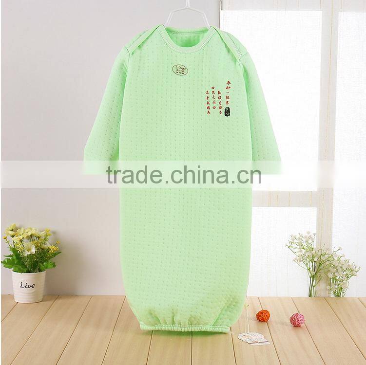 Best Seller 100% Cotton Baby Romper Knitted Baby Sleeping Bag/Baby Sleeping Sacks
