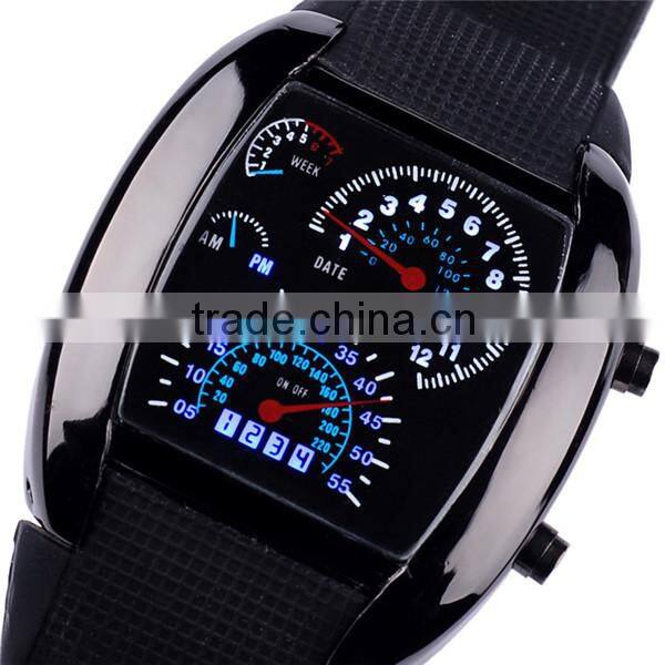 Promotion Sport Silicone LED Watch waterproof LED Wrist Watch