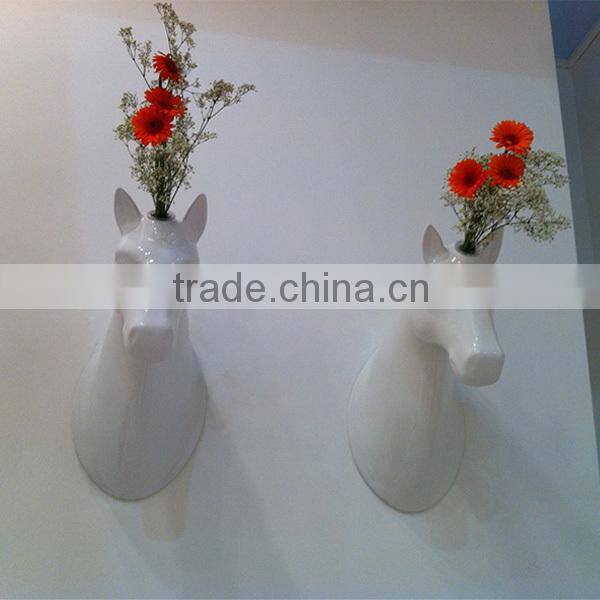 fiberglass horse head wall animal hanging decoration