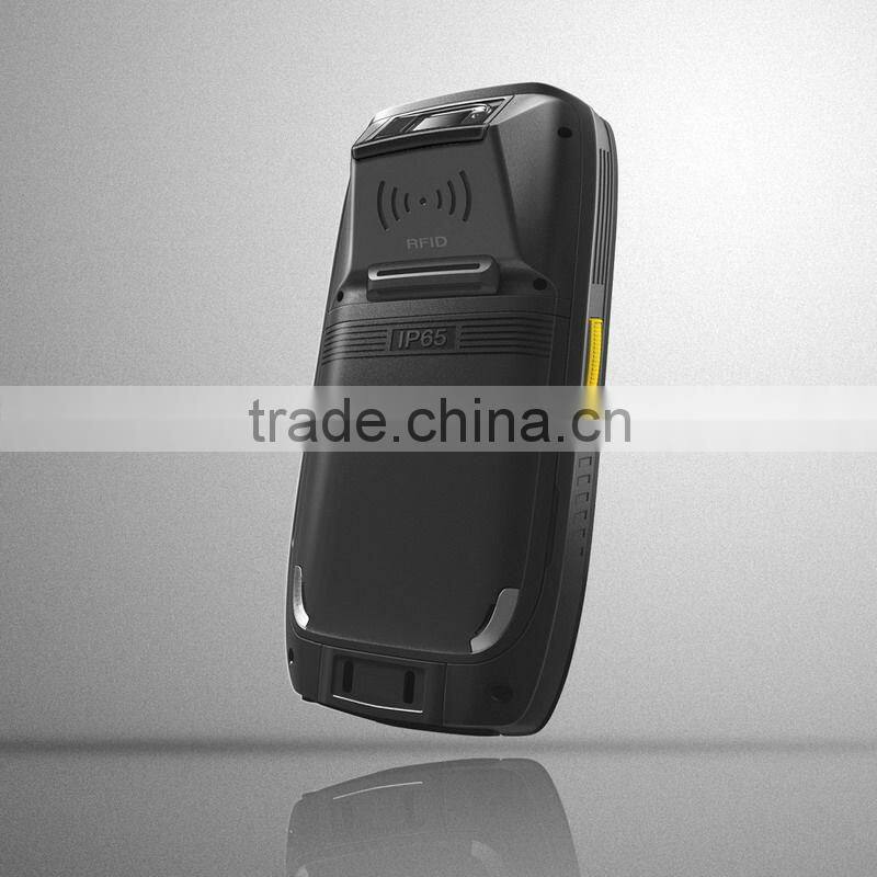 Handheld Rfid Reader with fingerprint, 3G, barcode, GPS, wifi, IP65