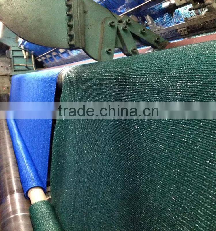 Advertising anti UV printed shade net,printing shade mesh with grommets,blue color fabric cloth with logo printing