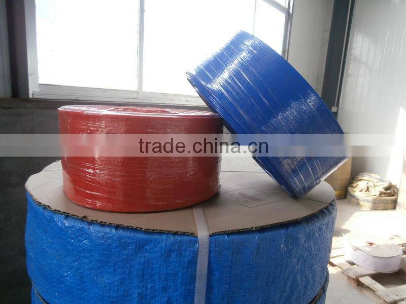 pvc layflat water irrigation tubes